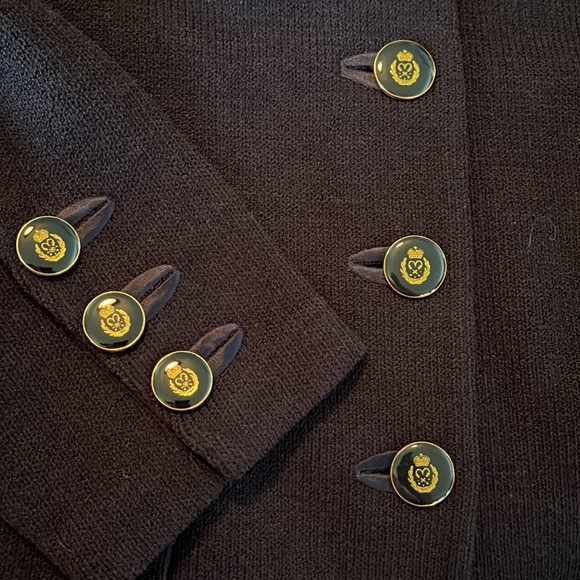 AUSTIN REED Size 8 Santana Knit Feel
Career Navy Blue Military Naval $189 NEW - Picture 13 of 16